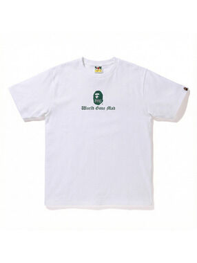 BAPE A Bathing Ape Logo Tee - White